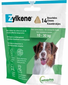 vetoquinol Zylkene 225mg Chews für mittelgroße Hunde, 14 Stück