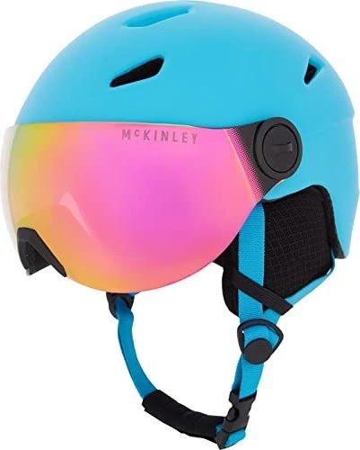 McKinley Pulse Revo Visier Helm blau (Junior)