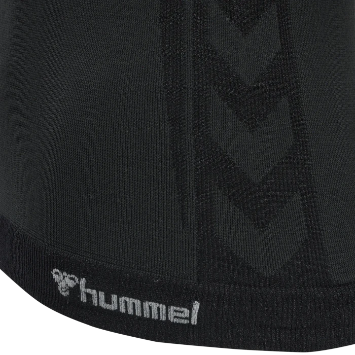 hummel CEA Seamless Tight Funktionsshirt langarm black melange (Damen)