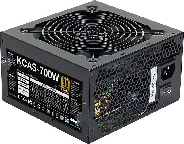 AeroCool KCAS 700W, ATX 2.3