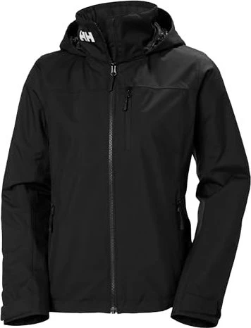 Helly Hansen Crew Hooded Midlayer Sailing 2.0 Funktionsjacke schwarz (Damen)