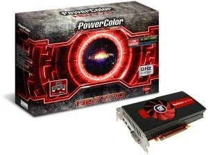 PowerColor Radeon HD 7770 GHz Edition, 1GB GDDR5, DVI, HDMI, 2x mDP