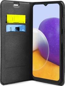 SBS Mobile Book Wallet Lite für Samsung Galaxy A22 5G schwarz