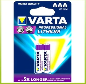 Varta Lithium Micro AAA, 2er-Pack