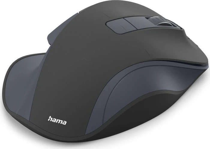 Hama MW-500 Ergonomic Silent Wireless schwarz, USB