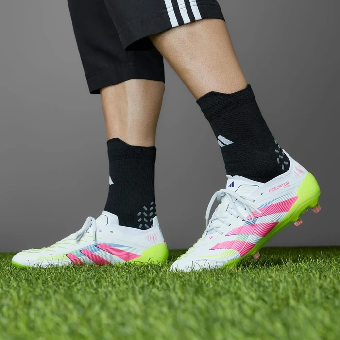 adidas Predator Elite FG cloud white/lucid pink/lucid lemon