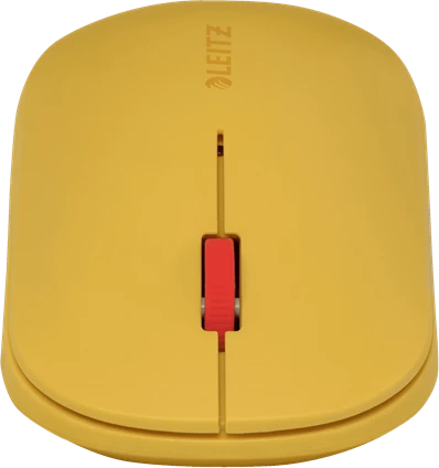 Leitz Cosy SureTrack kabellose Maus gelb, USB/Bluetooth