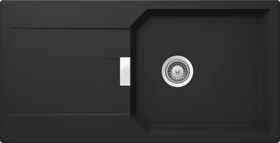 Schock Manhattan D-100LS Unterbau Becken reversibel onyx