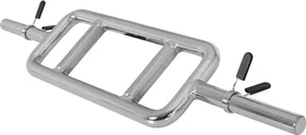 Gorilla Sports Trizepstrainer mit Federverschluss Hantelstange