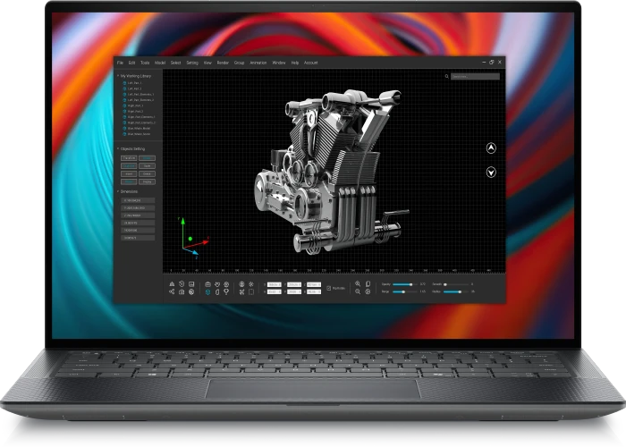 Dell Precision 5490 (2024), Core Ultra 7 165H, 32GB RAM, 1TB SSD, RTX 2000 Ada Generation, DE
