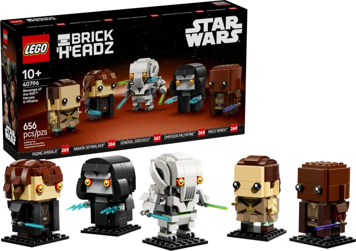 LEGO BrickHeadz - Helden und Bösewichte aus Die Rache der Sith