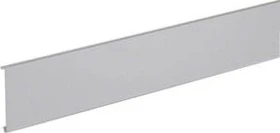 Hager Brüstungskanal-Oberteil zu BRS Breite 80mm aus Stahlblech in lichtgrau