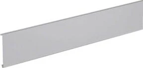 Hager Brüstungskanal-Oberteil zu BRS Breite 80mm aus Stahlblech in lichtgrau