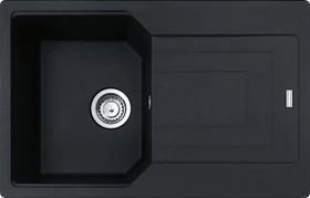 Franke Urban UBG 611-78 Einbau Becken reversibel mit Ablauffernbedienung onyx