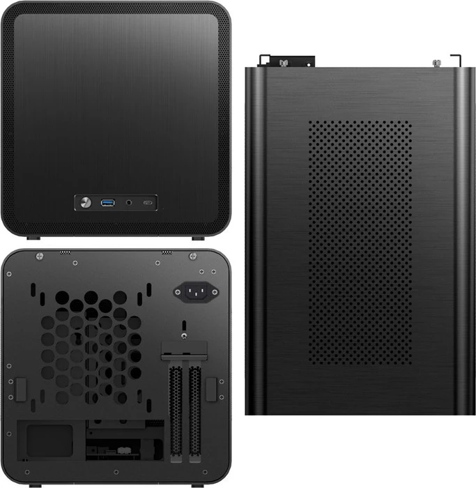 Jonsbo V8, schwarz, Mini-ITX