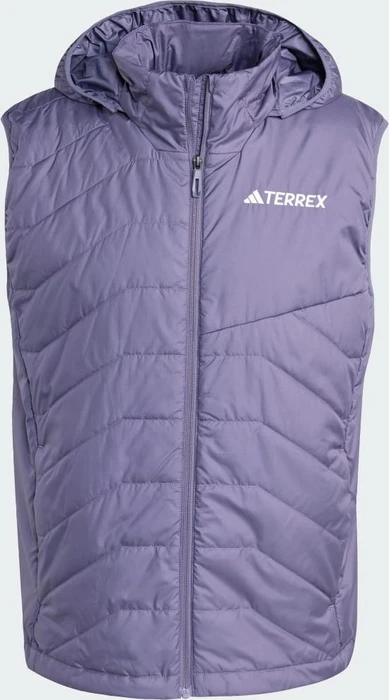 adidas Terrex Multi Climawarm Insulated Hooded Weste preloved violet (Herren)