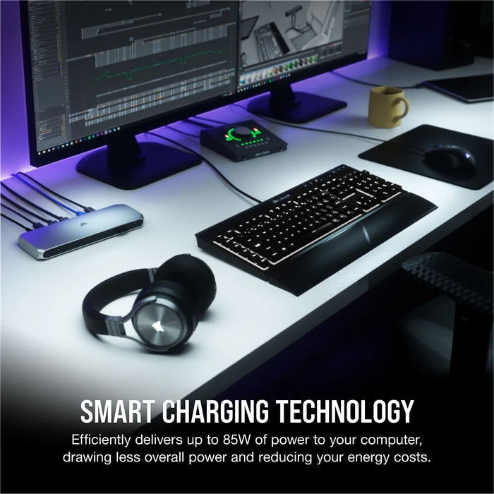 Corsair TBT100 Thunderbolt 3 Dock (2x HDMI), Thunderbolt 3 [Buchse]