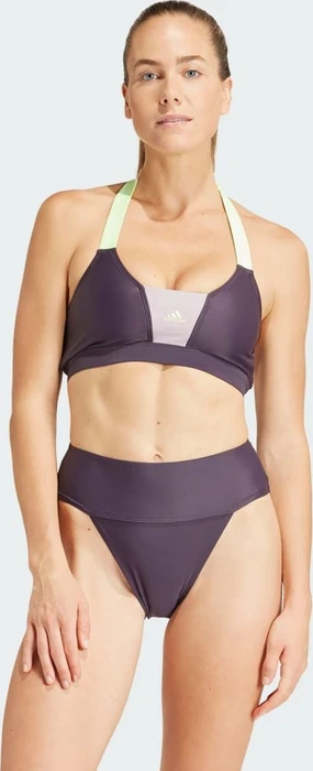 adidas Sportswear Colorblock Bikini-Set aurora black/preloved fig (Damen)
