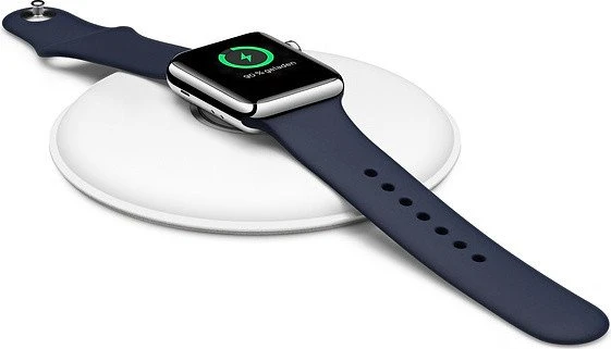 Apple Watch magnetisches Ladedock weiß