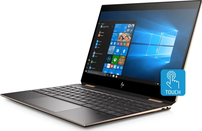 HP Spectre x360 Convertible 13-ap0118ng, Dark Ash Silver, Core i5-8265U, 8GB RAM, 512GB SSD, LTE, DE