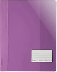 Durable Sichthefter opak, A4+, violett/transparent, 25er-Pack