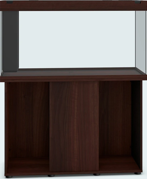 Juwel Rio 350 LED Aquarium-Set mit Unterschrank, dunkles Holz/dunkles Holz, 350l