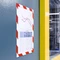 Durable Duraframe Magnetic Security Schutzrahmen, A4, weiß/rot, 5 Stück Vorschaubild