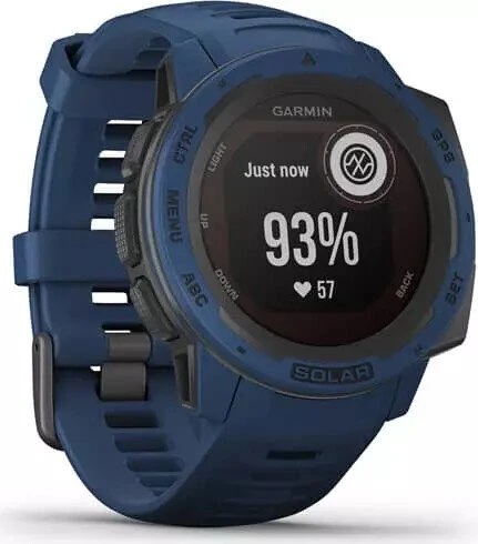 Garmin Instinct Solar tidal blue