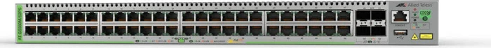 Allied Telesis CentreCOM GS980M Rackmount Gigabit Managed Switch, 48x RJ-45, 4x SFP, 740W PoE+