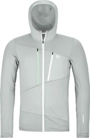 Ortovox Fleece Grid Hoody Funktionsjacke grey ice (Herren)