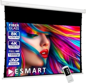 eSmart Germany Tension Leinwand Tatenso Glasfaser 186x105cm