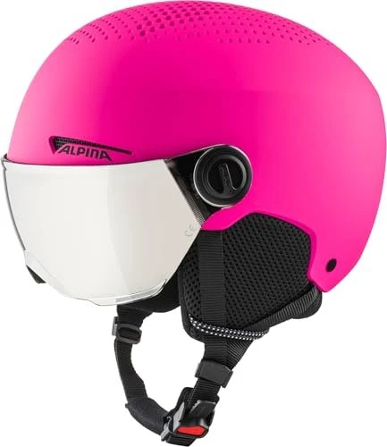 Alpina Zupo Visor Q-Lite Helm pink matt (Junior) (Modell 2024/2025)