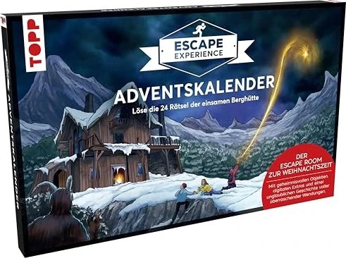 frechverlag Escape Experience Adventskalender - Die einsame Berghütte
