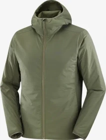 Salomon Mountain Flex Hooded Funktionsjacke grape leaf (Herren)