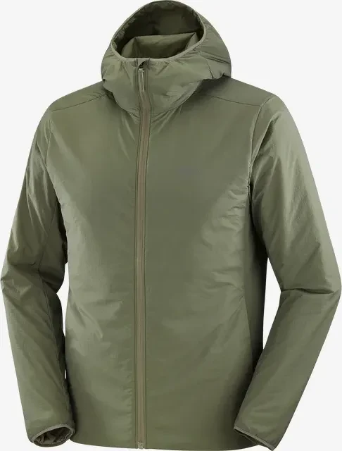 Salomon Mountain Flex Hooded Funktionsjacke grape leaf (Herren)