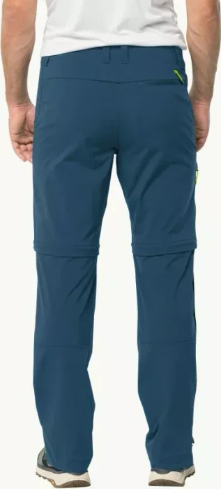 Jack Wolfskin Glastal Zip Away Zip-Off Hose lang dark sea (Herren)