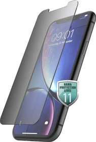 Hama Echtglas-Displayschutz Privacy für Apple iPhone XR/11