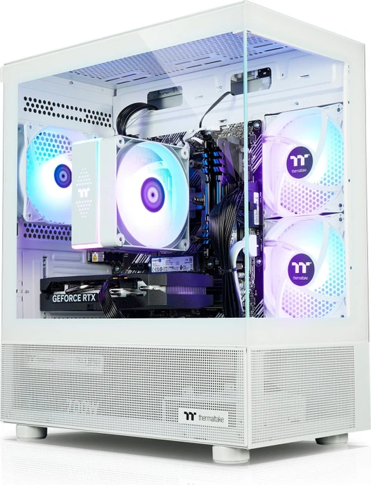Thermaltake FTW V170A, White, Ryzen 7 7800X3D, 32GB RAM, 1TB SSD, GeForce RTX 5070