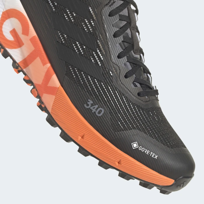 adidas Terrex Agravic Flow 2.0 GTX core black/impact orange (Herren)