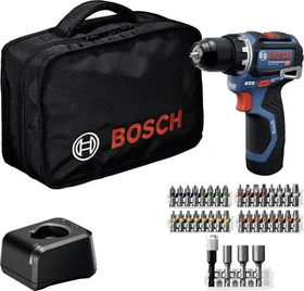 Bosch Professional GSR 12V-32 Akku-Bohrschrauber inkl. Tasche + Akku 2.0Ah + Zubehör