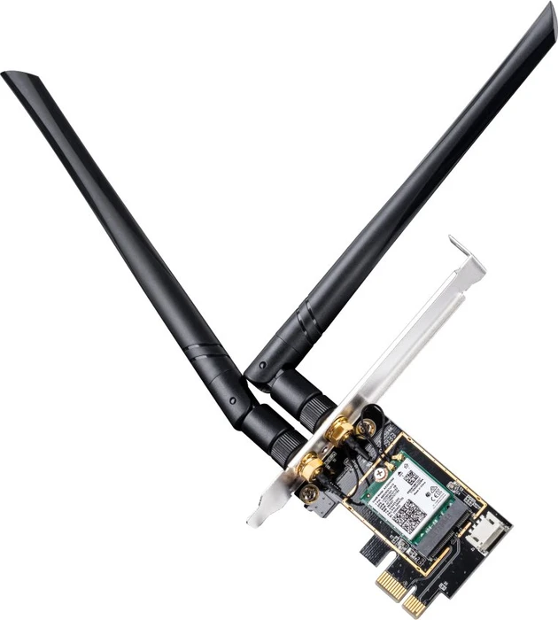 Cudy AX3000 V2 BT5.2, 2.4GHz/5GHz WLAN, Bluetooth 5.2, PCIe x1
