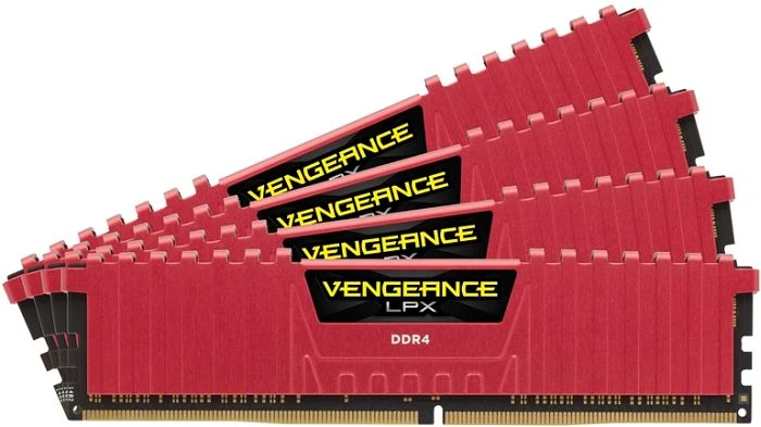 Corsair Vengeance LPX rot UDIMM 32GB Kit, DDR4-4000, CL19-23-23-45