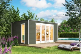 Lasita Maja Palermo 2 Gartenhaus gletschergrün