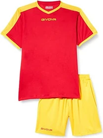 Givova Kit Revolution Set rot/gelb