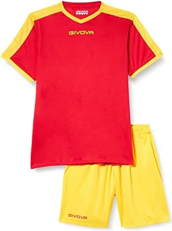 Givova Kit Revolution Set rot/gelb