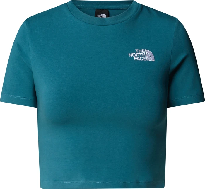 The North Face Cropped Slim T-Shirt kurzarm (Damen)