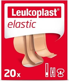 BSN medical Leukoplast Elastic Strips Mix, 20 Stück (verschiedene Größen)