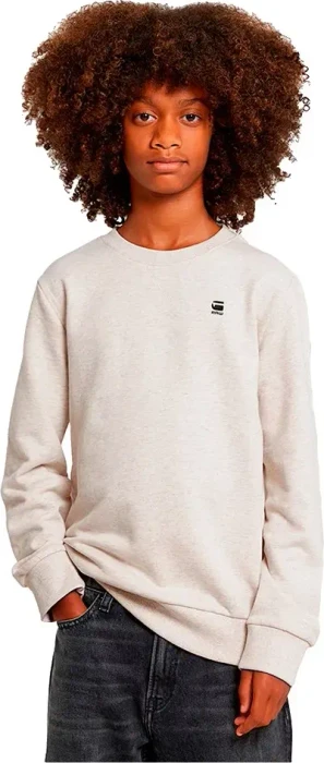 G-Star Unbrushed Sweatshirt ecru heather (Junior)