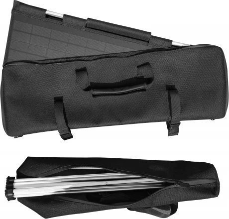Technaxx TX-251 Faltbarer 20 Watt Solar Campingtisch schwarz