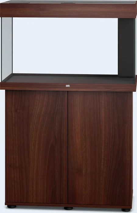 Juwel Rio 125 LED Aquarium-Set mit Unterschrank, dunkles Holz/dunkles Holz, 125l